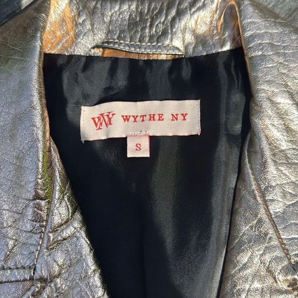 Wythe NYC Pink Metallic Gold Women's Jacket